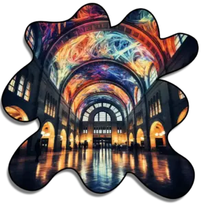 Union Station but its Psychedelic