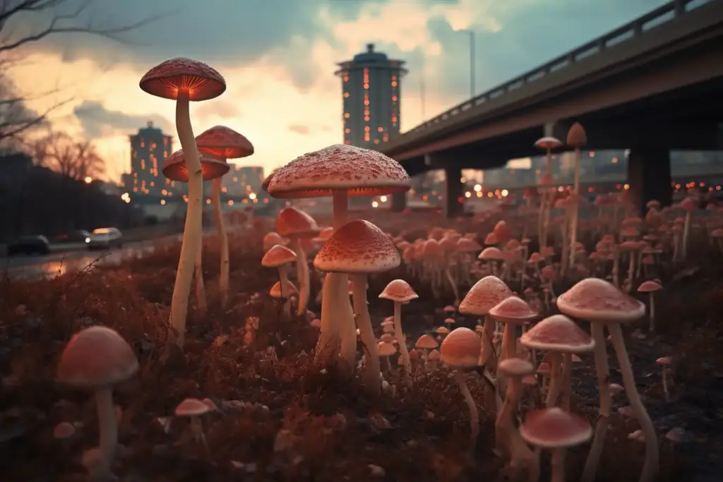 Washington DC with Mushrooms