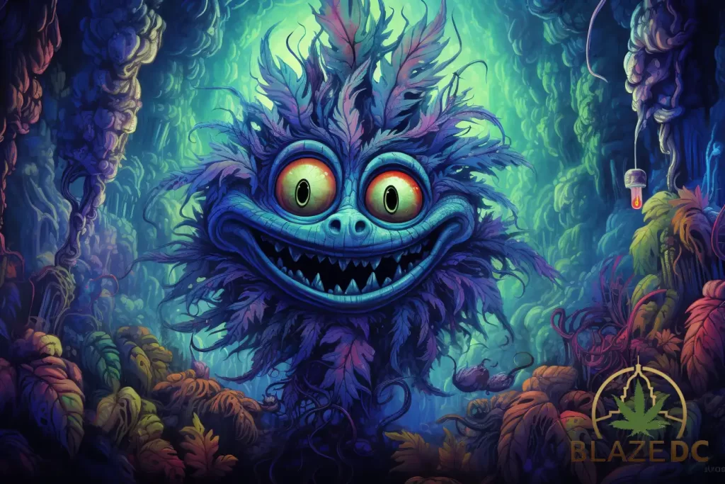 Blue Monster Cannabis Strain Review Washington DC