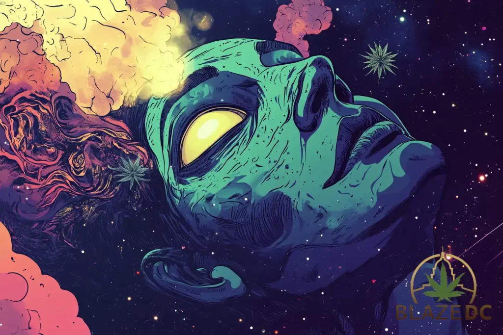 Space Face Cannabis Strain Review Washington DC