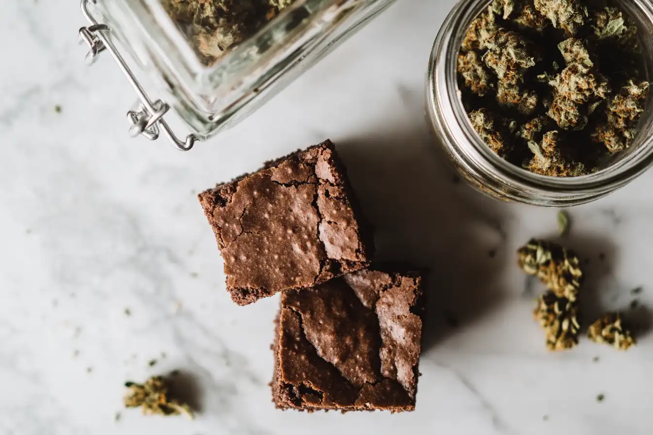 Cannabis infused Brownies