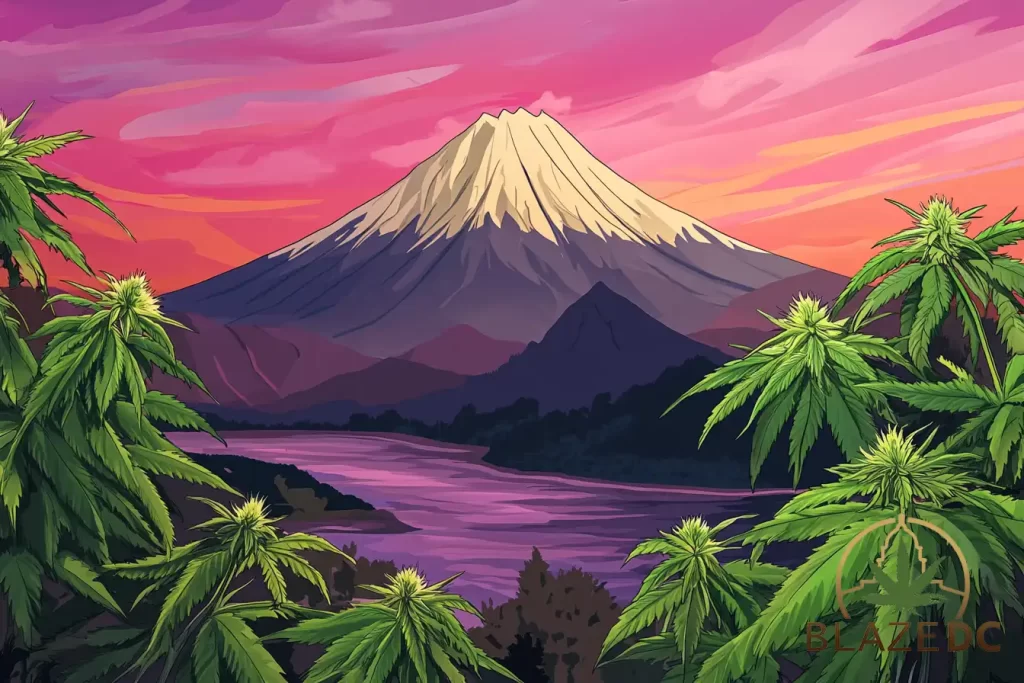 Fuji Cannabis Strain Washington DC Blaze DC