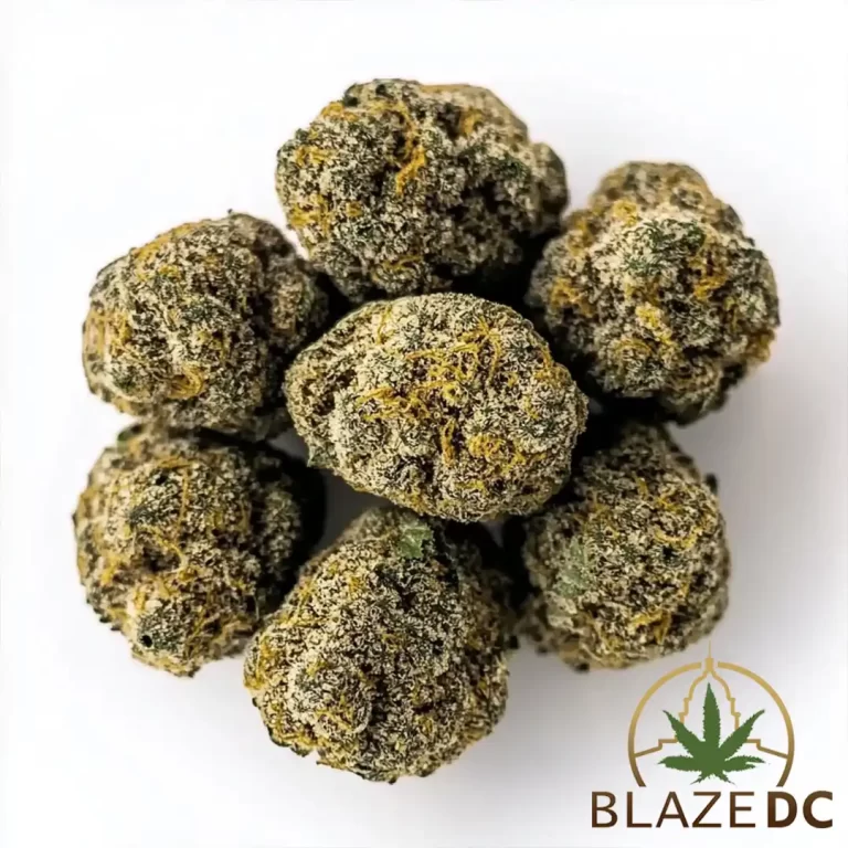 Chocolate OG Indica Cannabis Strain Washington DC Blaze