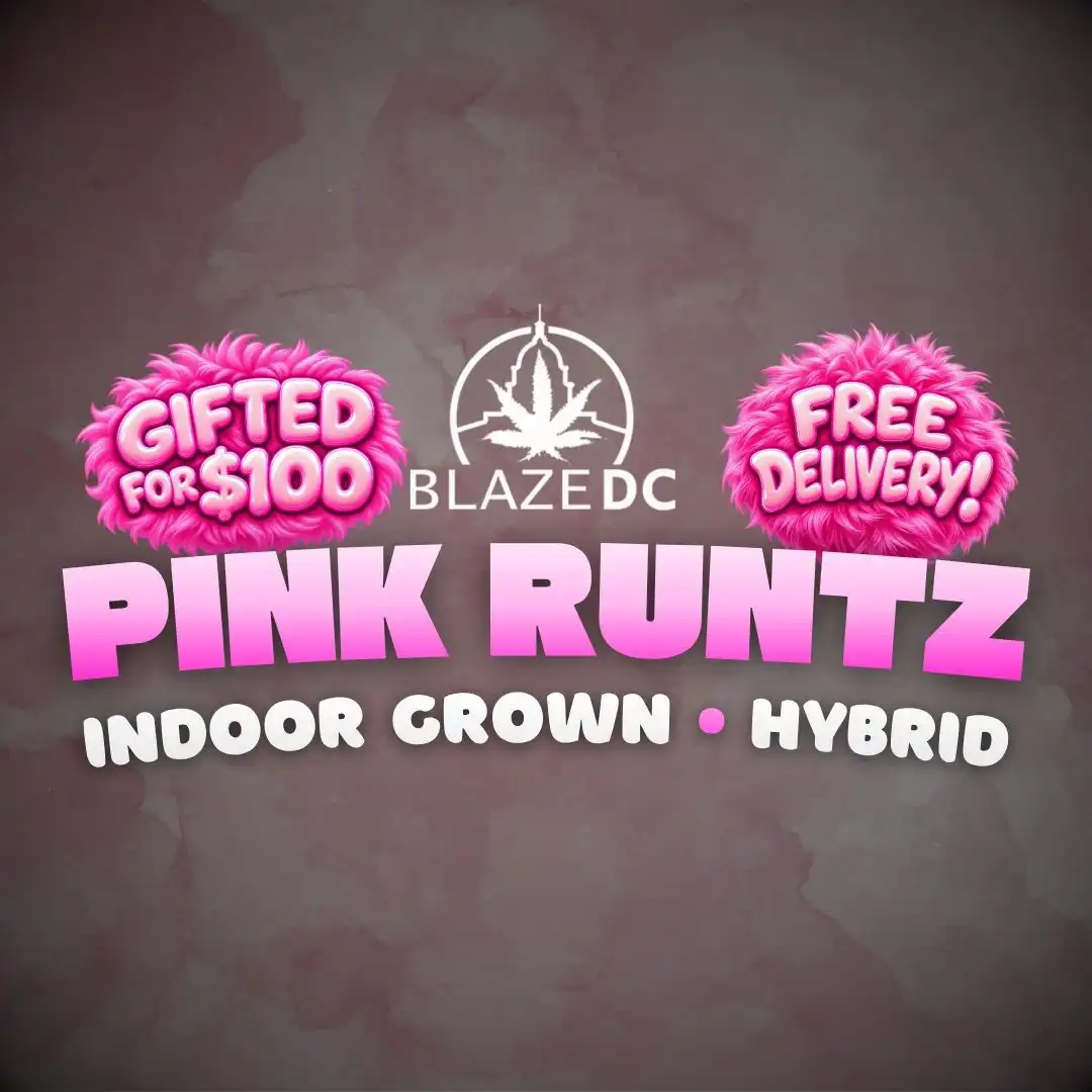 Pink Runtz | Indoor Hybrid Flower | $100 OZ Special!